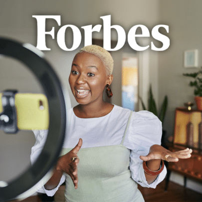 Thumbnail for an article on social media by Forbes