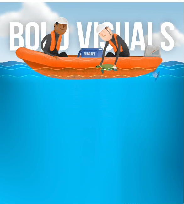 Bold Animated Visuals