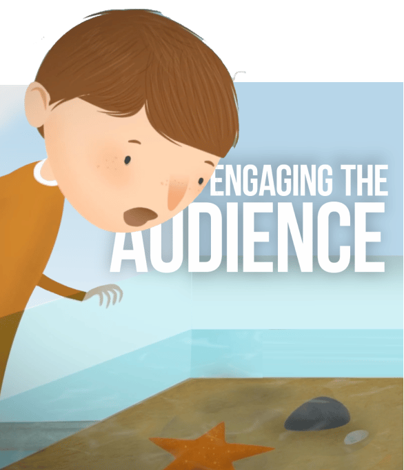 Using animation to engage the audience.