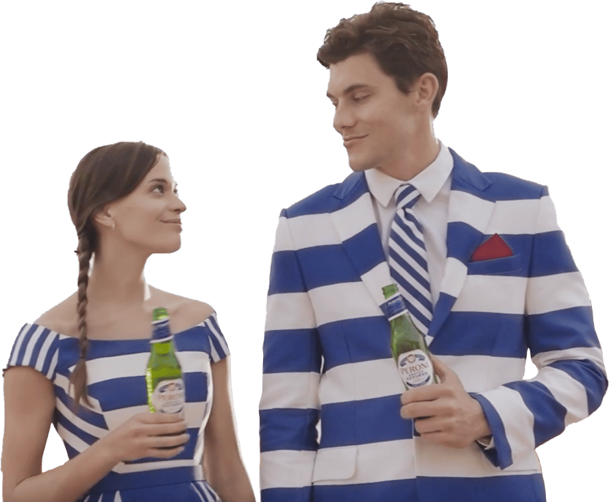 Models from the Peroni editorial video campaign by Dragonfly