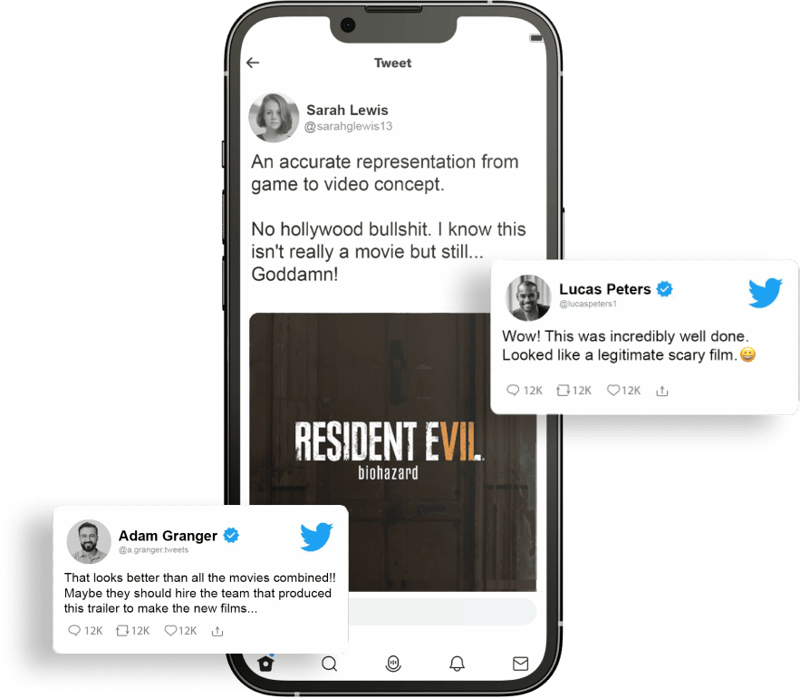 Tweets about the Resident Evil Experience